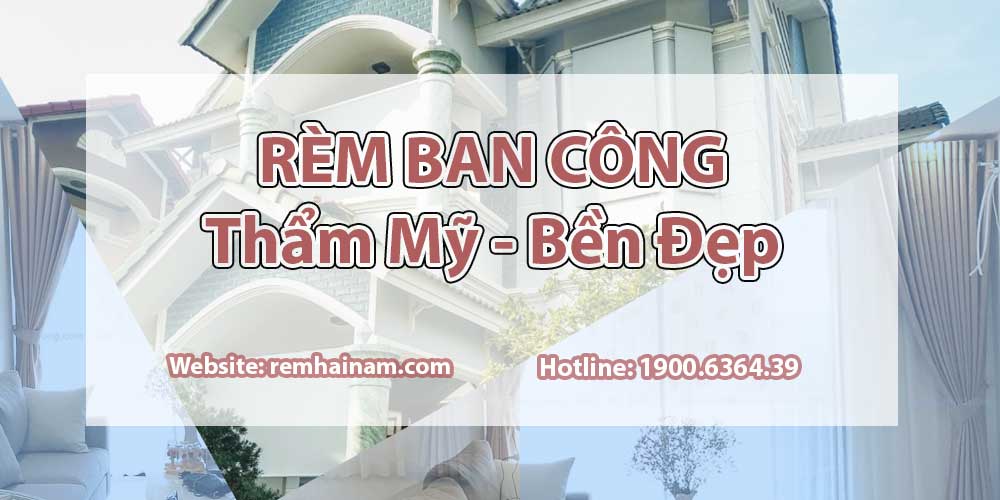 Rèm Ban Công Chung Cư, Nhà Phố
