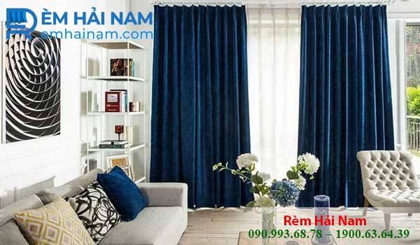 Rèm Cửa Màu Xanh chất lượng cao