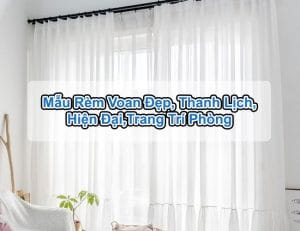 Rèm voan giá rẻ