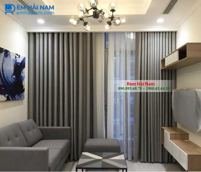 Rèm cửa màu xám